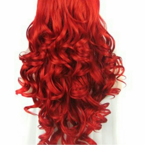 ♥️RED 22” BODY WAVY LACE FRONT WIG💫 *NWT